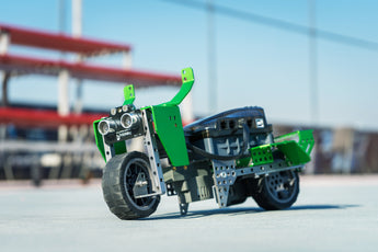 Tu mejor robot-amigo kit programable, Q-scout robótica nivel básico de familia Robobloq